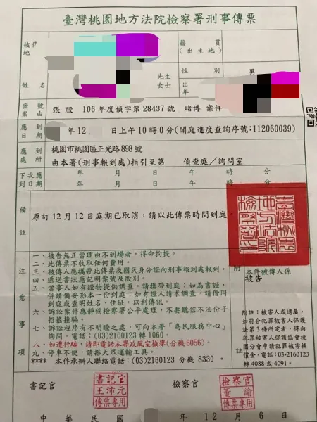 玩線上娛樂城收到傳票怎麼辦？